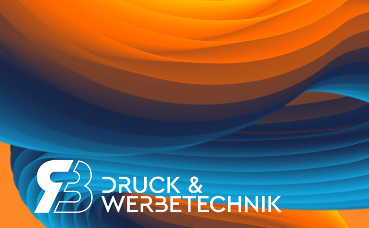 RB Druck & Werbetechnik, Webseite Screenshot